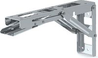 Кронштейн столешницы для катера (яхты) складной 160х300х62