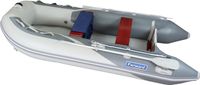 Надувная лодка ПВХ Forward MX320KIB, серая, пол надувной высокого давления