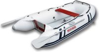 Надувная лодка ПВХ Suzumar DS230KIB, белая, пол надувной высокого давления