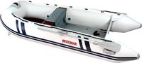 Надувная лодка ПВХ Suzumar DS320AL, белая, пол алюминиевый