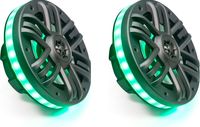 Морская акустика 6,5" с RGB, с подсветкой по контуру, Marine Rocket