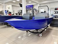 Моторная лодка, ОБДОРА 425K, синий