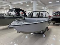 Моторная лодка, Тактика 430 DC (Comfort), серый с Marine Rocket MR25FFES