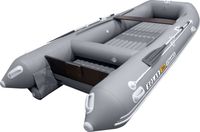 Надувная лодка ПВХ SOLAR-380 Strannik (Оптима), серый