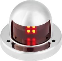 Огонь ходовой светодиодный, нержавеющий корпус, красный 12 В, SeaFlo