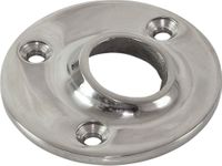 Основание стойки леера 7/8" (22 мм), 60 град, круглое под сварку