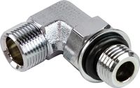Переходник угловой на гидроцилиндр 1/4"x9/16", Sea First
