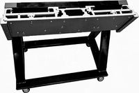 Подъёмник мотора гидравлический 50-500 л.с. вертикальный (Power-Lift) для 2-х моторов, вынос 15 см, указатель, 30" , черный