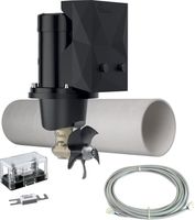 Подруливающее устройство Quick, D125mm, 30KGF, 12 В, (TCDEX08 - TNL 1000mm)