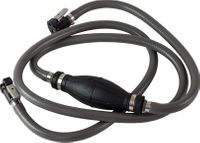 Шланг топливный d9/D15 мм с грушей и переходниками: Yamaha, Tohatsu/Nissan, Mercury