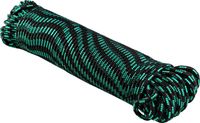 Шнур полипропиленовый плетеный d 6 мм, L 50 м