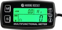 Тахометр со счётчиком моточасов THM501MR, датчик температуры PT100, Marine Rocket