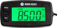 Тахометр со счётчиком моточасов THM304MR, IP65, Marine Rocket