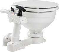 Унитаз с ручной помпой Compact 01, SeaFlo