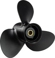 Винт гребной Tohatsu/Nissan 9.9-20;3x9-1/4x10, KingDolphin