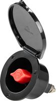 Выключатель массы  Heavy Duty, врезной, "OFF-ON" (1 АКБ) 280 А, черный