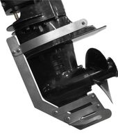 Защита редуктора для Suzuki DT9.9A/15A, DF8A, DF9.9B, DF9.9A/15A/20A, нержавеющая, базовая