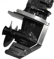 Защита редуктора для Suzuki DT9.9A/15A, DF8A, DF9.9B, DF9.9A/15A/20A, нержавеющая, усиленная