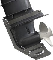 Защита редуктора для Yamaha 9.9F/15F,  нержавеющая, базовая