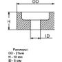 Анод цинковый Suzuki DF2.5-300, Omax