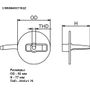 Анод цинковый Yamaha 60-90 (киль протектор), Omax