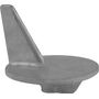 Анод цинковый Polipodio, для Mercury/MerCruiser HP 50/140, УПОК BRAVO I.