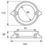 Анод цинковый Polipodio, для УПОК Volvo Penta DP280, DP290, DP290A, DP-D1, DP-A, DP-A1, DP-A2, DP-B,DP-C, DP-D, DP-E, DP-G.