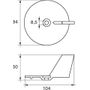 Киль протектор Yamaha 20-50, Omax