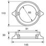 Анод магниевый Polipodio, для УПОК Volvo Penta DP280/DP290/DP