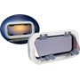 Иллюминатор «Standard», размер 0, дымчатое стекло/рамка цвета слоновой кости 323х176 мм