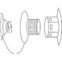 Клапан воздушный для лодки ПВХ, Suzumar/Forward