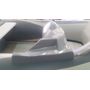 Консоль для лодки ПВХ, стеклопластик, серый