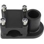 Крепление подставки под удочку на леер круглый/квадратный, черное