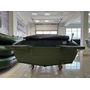 Моторная лодка, Неман 450 DCM PRO, зелёно-серая
