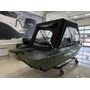 Моторная лодка, Неман 450 DCM PRO, зелёно-серая