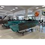 Моторная лодка, Триера 470 FISH, бирюзовый с Suzuki DF60ATL