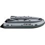 Надувная лодка ПВХ, RiverBoats RB 370 НДНД, ф/б, серо-белый