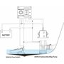 Панель управления помпой с сигнализацией наличия воды, 12 В, SeaFlo