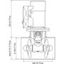 Подруливающее устройство quick, d185mm, 85kgf, 12v
