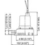 Помпа осушительная, 12 В, 400GPH (1514 л/ч)