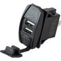 Разъем USB 5В 3.1А для установки совместно с кнопками AES11185X или AES1188X