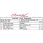 Ремкомплект помпы Honda BF25A-30A/BF25D-30D, Omax