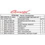 Ремкомплект помпы с корпусом Yamaha F8-F9.9/ 9.9D-15D, Omax