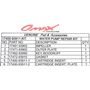 Ремкомплект помпы Suzuki DT9.9-15, Omax