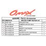 Ремкомплект помпы Yamaha 9.9-15, Omax