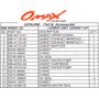 Ремкомплект редуктора Yamaha 75A/85A, Omax