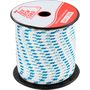 Шнур Mini Spoll d3мм, L20м, цвет белый/синий