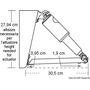 Транцевые плиты Lenco Edge Mount 12x9 (15015-101)