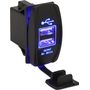 Зарядные гнезда usb в виде клавиши "marina", 4,8 а