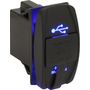Зарядные гнезда usb в виде клавиши "marina", 4,8 а